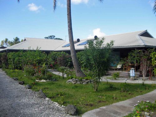 Pension à vendre en Polynésie : extérieur