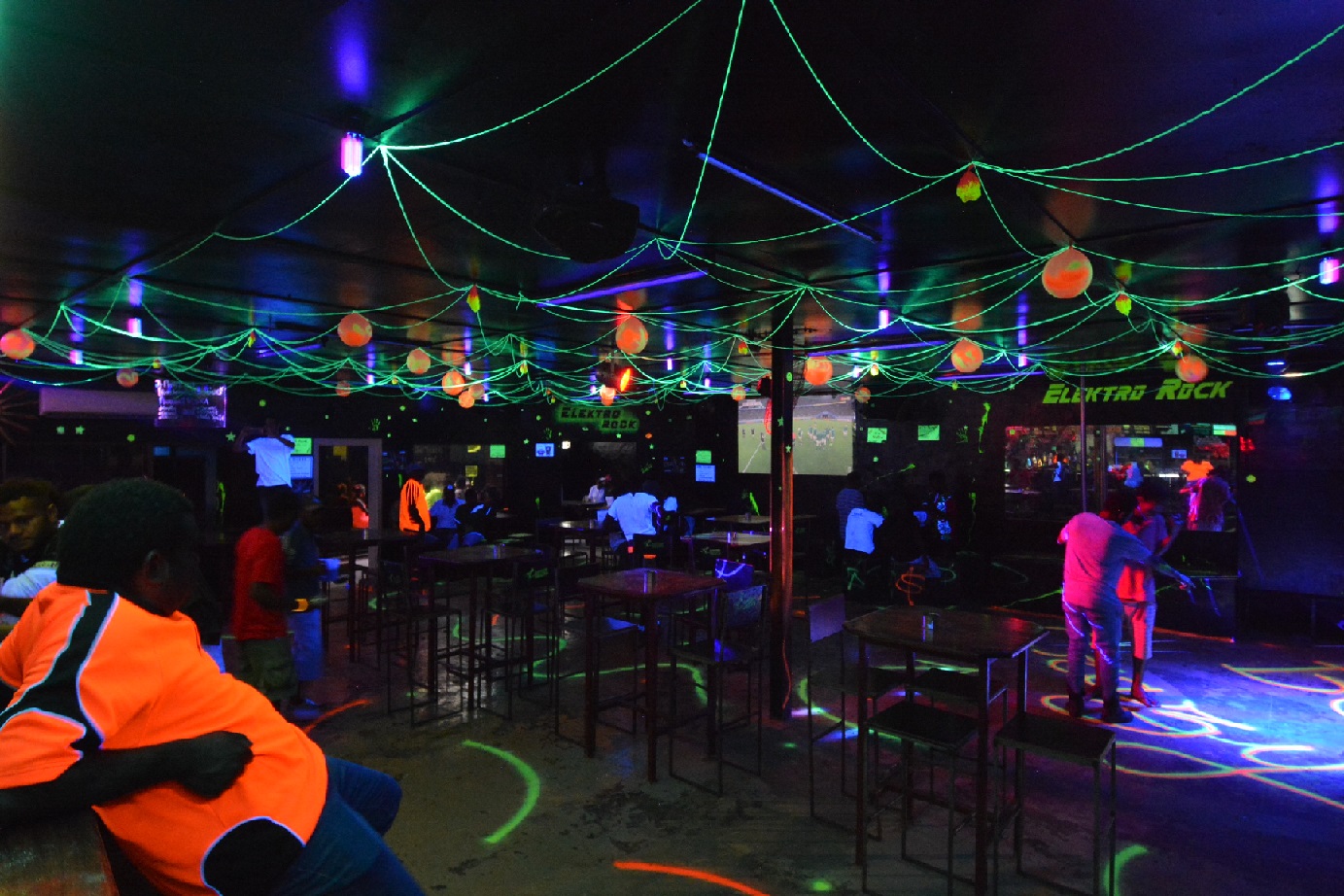 Intérieur du Bar de nuit à vendre Port-Vila centre ville (Vanuatu)
