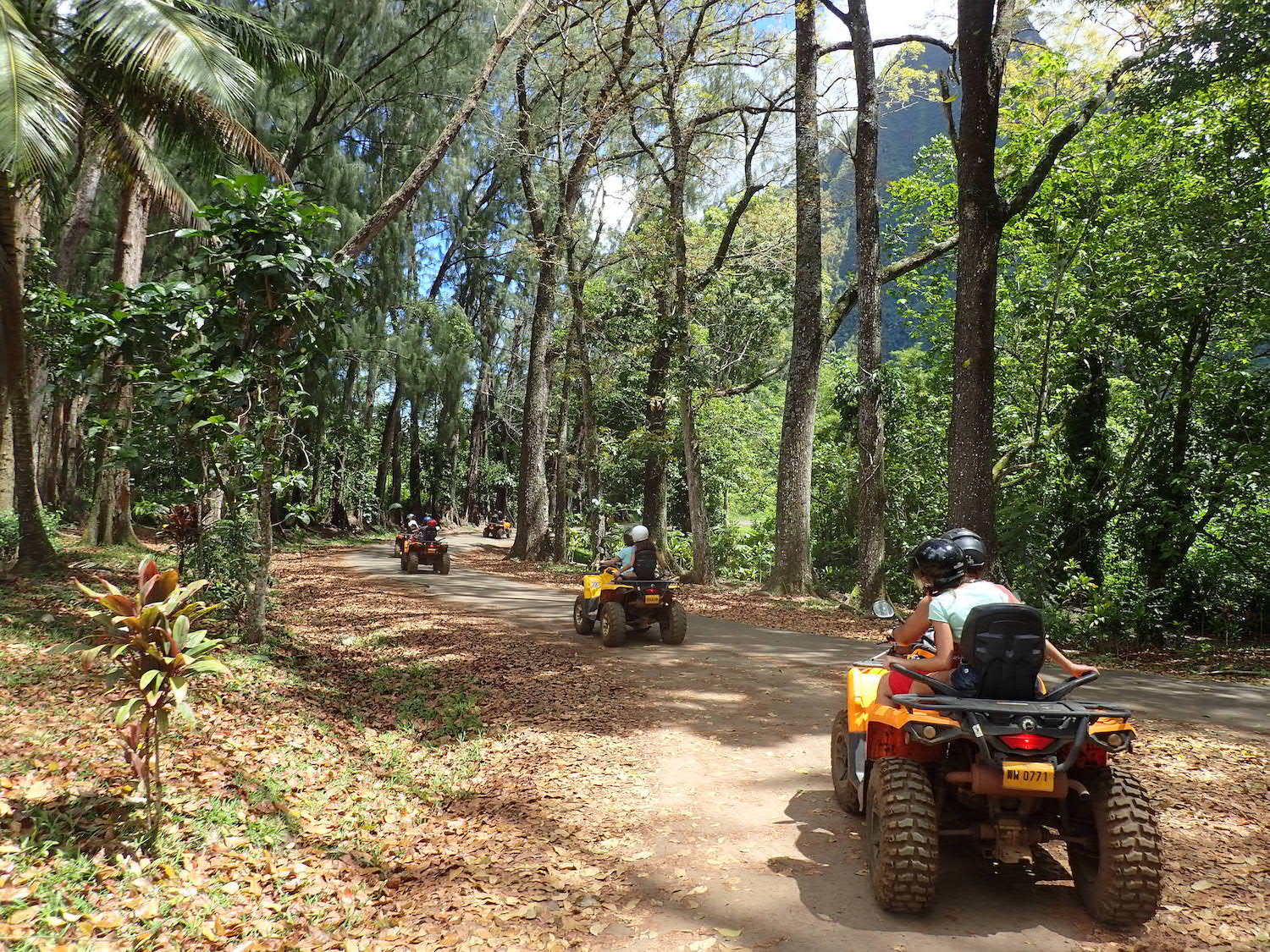 excursions en Quad Moorea, Polynésie Française