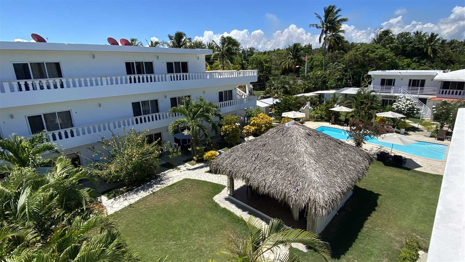 Hotel restaurant à vendre en République Dominicaine à Cabarete paradis des sports aquatiques