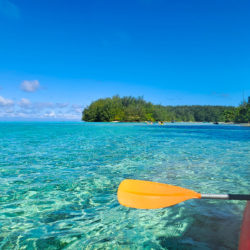 Vente activité nautiques à Moorea en Polynésie Française : excursion balade en kayak